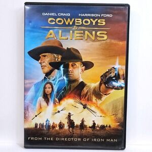 Cowboys & Aliens DVD Daniel Craig Harrison Ford Jon Favreau Sci-Fi Western Movie